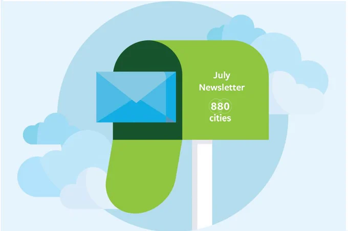 July Newsletter graphic