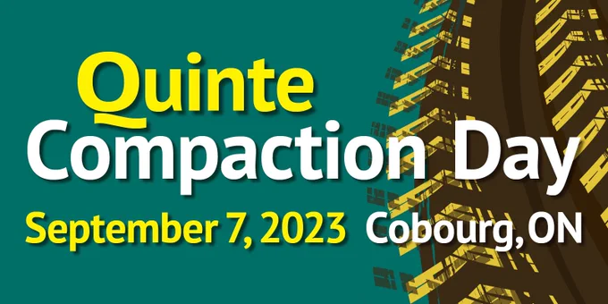 Quinte Compaction Day banner