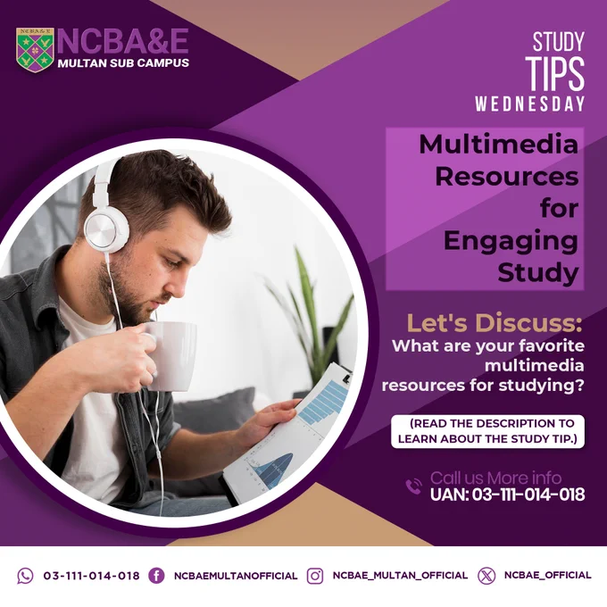NCBA&E's Wednesday Study Tip | Research & Content Writer: AALI JAH (@IamAaliJah)