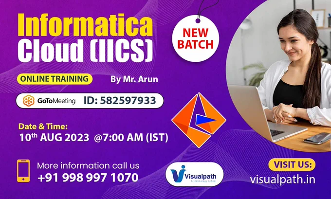 👉Enroll Now: https://bit.ly/3DRECpS
👉Attend Online New Batch On Informatica Cloud(IICS) by Mr. Arun 
📅New Batch on: Aug 10th @ 7:00  AM IST 
📲Contact us:  91 9989971070.
Visit: https://www.visualpath.in/informatica-cloud-training.html
#InformaticaCloudTraining #VisualPath #CloudLearning #OnlineTraining #InformaticaCertification #CloudSkills #DataIntegration #CloudTechnology #visualpathtraining