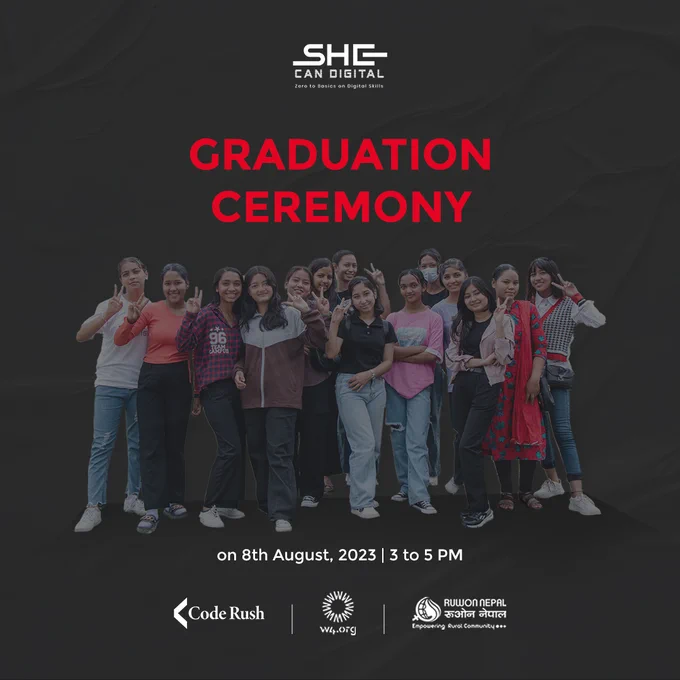 Girls, graduation day isn't just a finish line – it's a starting point!

Today, we're throwing our caps in the air to celebrate the incredible journey of these young girls from the She Can Digital Cohort 2. This program was more than just about teaching digital skills. It was about empowering and giving them the tools they need to succeed in the digital economy. 

We are so proud of these graduates and can't wait to see what they achieve in the future!

#CodeRush #SheCanDigital #Graduationday #Digitalskills