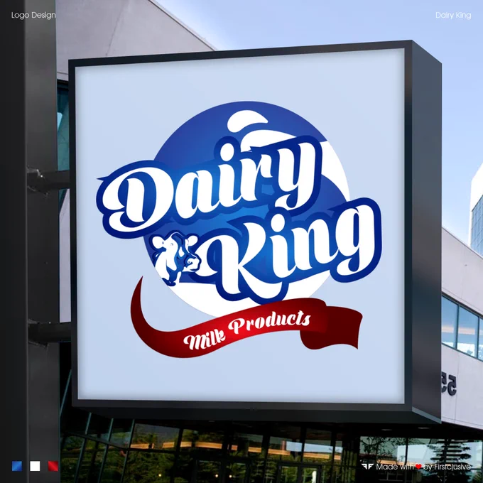 Logo Designed for Dairy King! 🐄

📞 To Sketch your Brand’s Signature into an Iconic Logo, connect with us via Call or WhatsApp:  91-9885925529.

#Logo #LogoDesign #DairyKing #DairyMilk #DairyFarm #MilkLogo #FarmLogo #DairyLogo #DairyMilkLogo #DairyFarmLogo #DK #DKLogo #CreativeLogo #LogoDesignerForHire #LogoDesignersForHire #HireLogoDesigner #LogoDesigner #LogoDesigners #LogoDesignerIndia #LogoDesignerInIndia #LogoDesignersIndia #LogoOfTheDay #MilkBrand #Branding #CreativeBranding #Firstclusive #FirstclusiveTechnologies #Hyderabad #Telangana #India