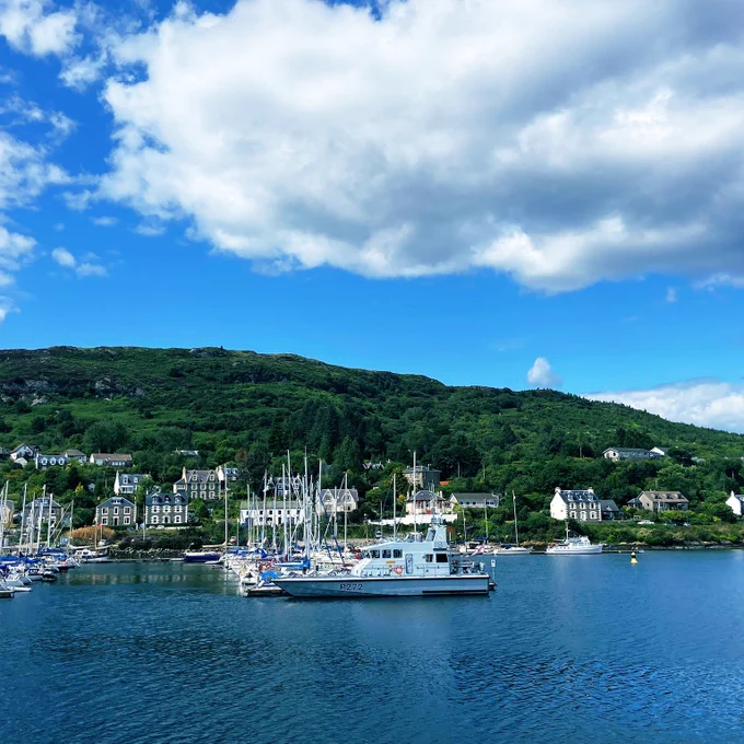 P2000s navigated the canals and locks of Scotland during their summer deployment