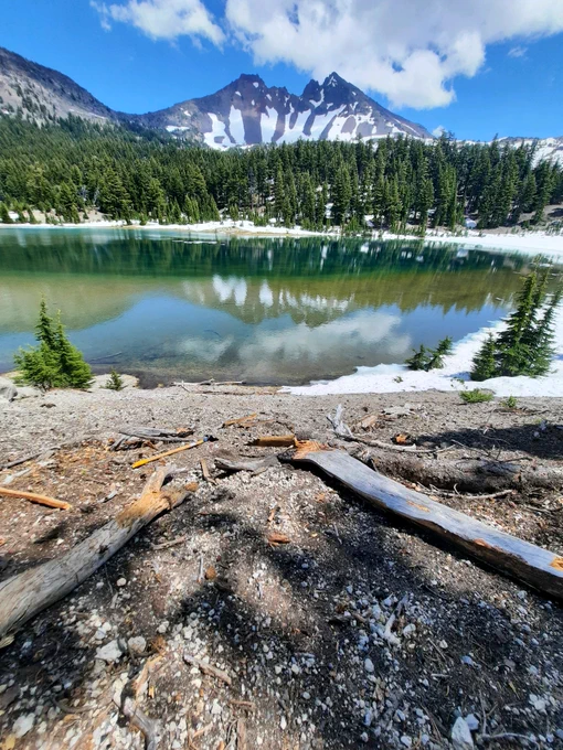 Green Lakes River Basin in the Three Sisters Wilderness.