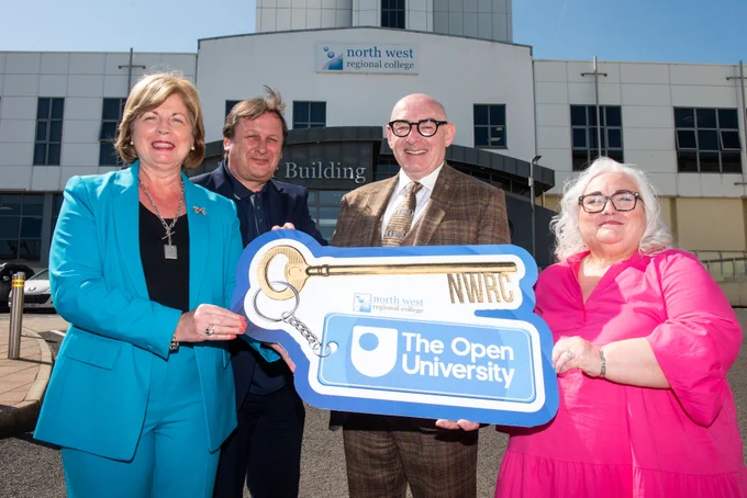 Photo of the North West Regional College and the Open University in Northern Ireland
