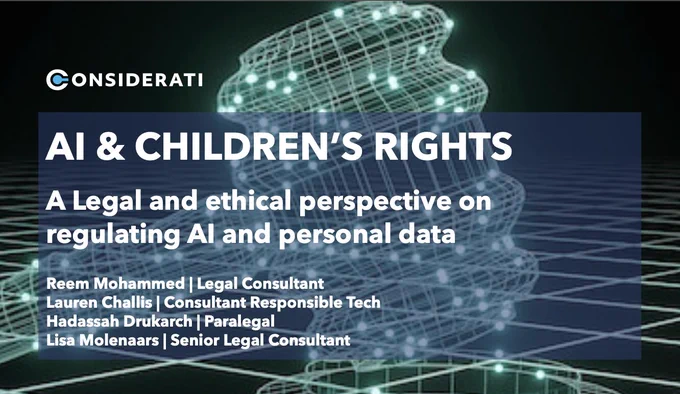 Paper AI & Children's rights | Considerati 