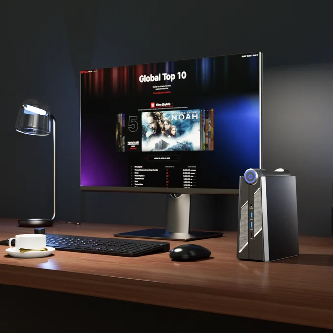 𝗔𝗖𝗘 𝗔𝗠𝟬𝟴 𝗣𝗿𝗼 Mini Gaming PC AMD Ryzen™ 9 6900HX is equipped with an efficient cooling mode