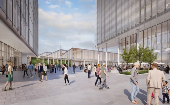 Artist image of Weavers Cross development 