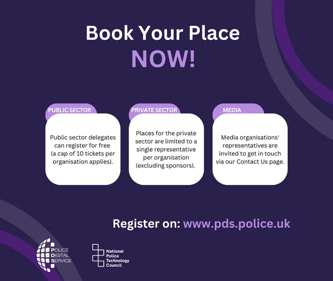 A GIF showing the Summit Logo on a Purple Background with each page showing the agenda detail (which is also available in an accessible format on the linked web article)