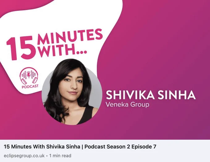 Shivika Sinha Veneka Group Conscious Consumerism Podcast