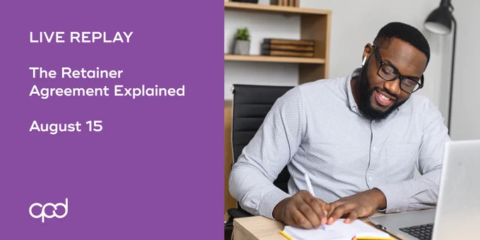 Live Replay: The Retainer Agreement Explained