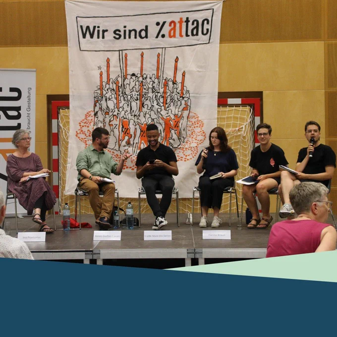 panel discussion with attac