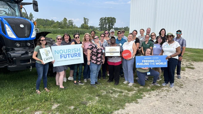 Nourish the Future's Feeding and Fueling the World, a professional learning event for science teachers, takes teachers on site where science is happening in agriculture. 