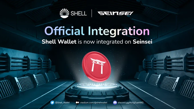 Official Wallet Integration: Shell Wallet X Seinsei
