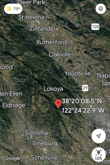 Maps of incident location