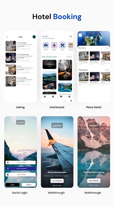 Hotel search app.  It makes it easier for customers to search for hotels while they are traveling, giving them the best options to suit their desires.