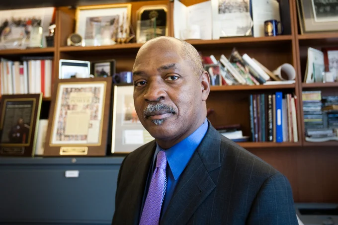 A portrait of Charles Ogletree.