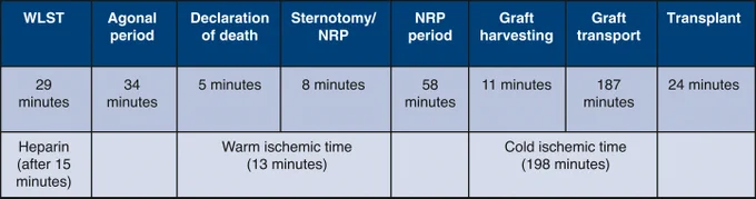 Key time points. WLST, Withdrawal of life-sustaining therapy; NRP, normothermic regional perfusion.