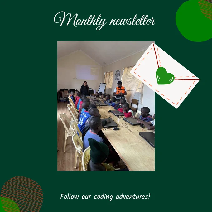 Monthly newsletter. Follow our coding adventures 