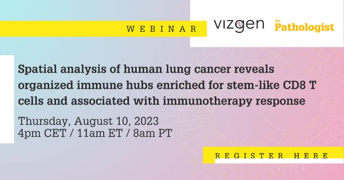 Registered for our webinar to learn more about immunity hubs in lung cancer.