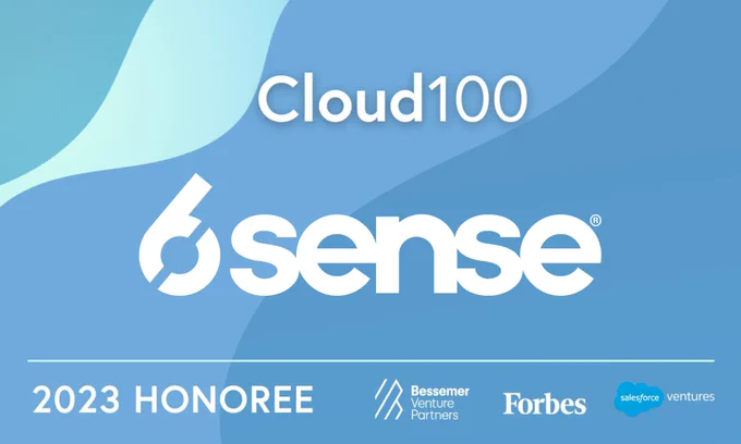 6sense is a 2023 honoree of the Cloud 100 award