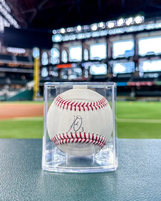 Jonathan Ornelas signed baseball