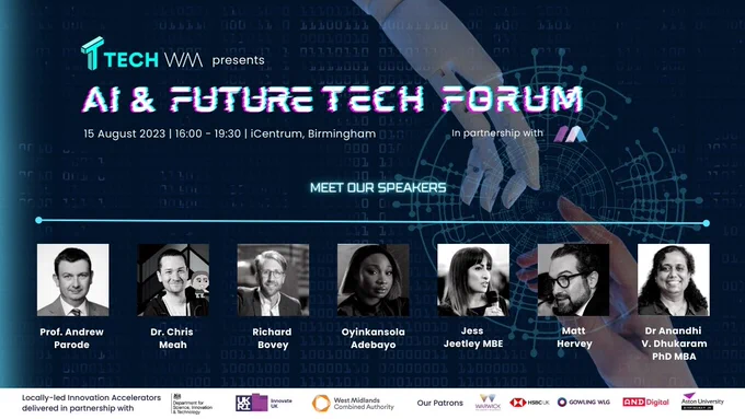AI & Future Tech Forum - AI Event in West Midlands 