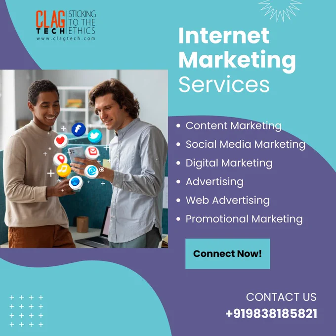 Internet Marketing Services by ClagTech Pvt Ltd