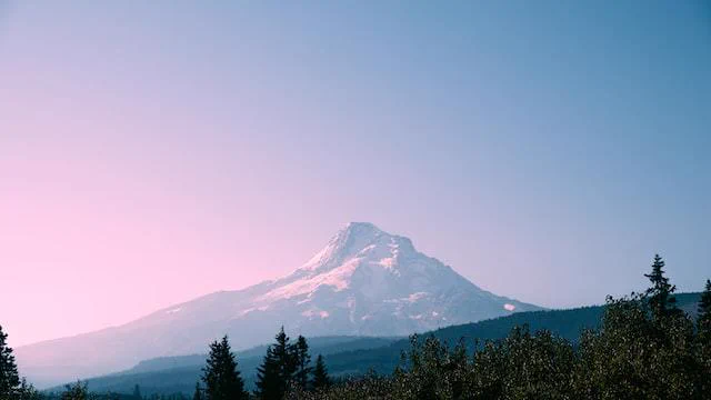 Scenic view of Mt. Hood in Oregon