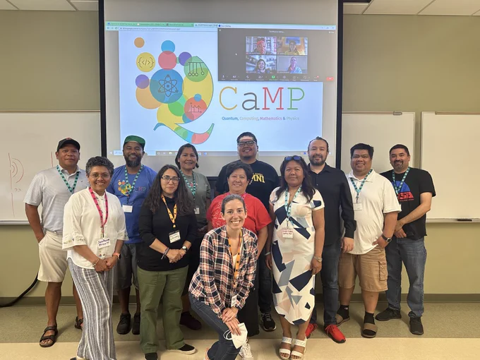 QCaMP teacher cohort Summer 2023 (Credit: Sandia Labs)