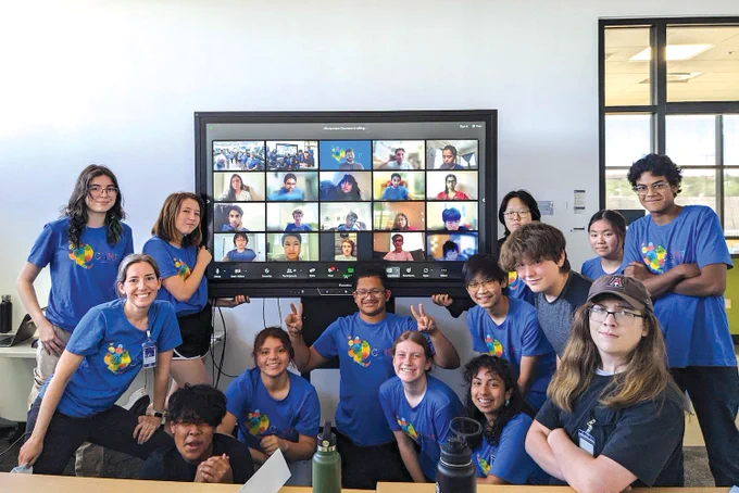 QCaMP student cohort Summer 2023 (Credit: Sandia Labs)