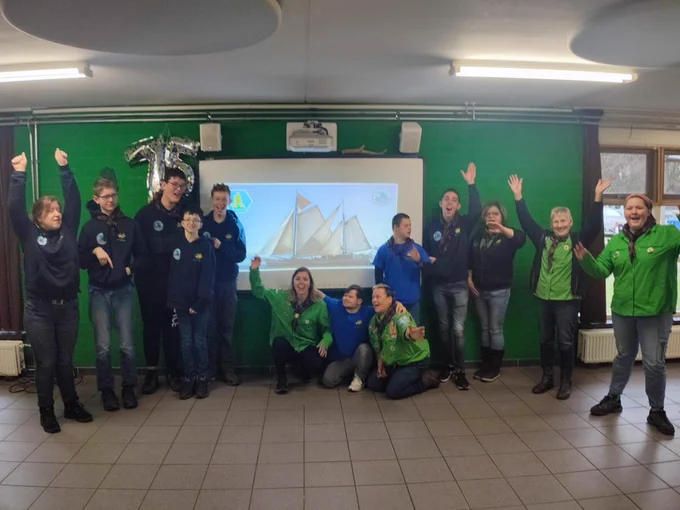 de blauwe vogels