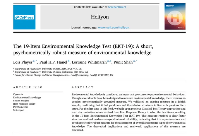 A PDF of the article, showing the title and abstract.