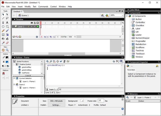 Macromedia Flash MX 2004