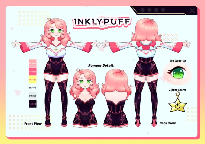 Inklypuff Reference Sheet by @inklypuff