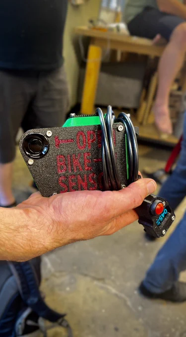 Foto des OpenBikeSensors