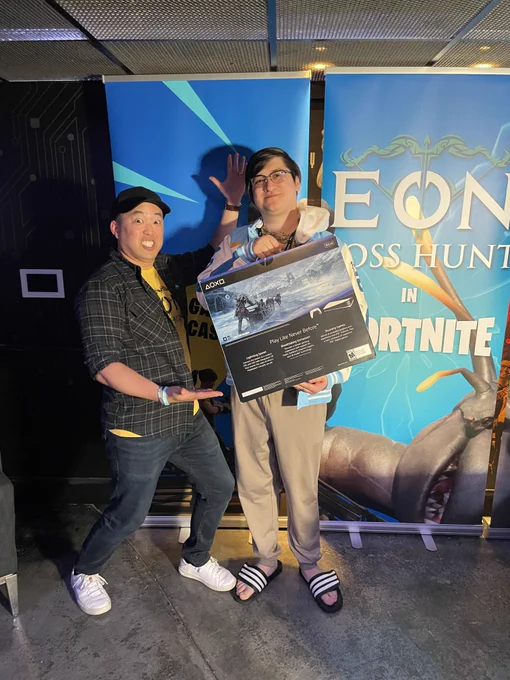 Grand prize winner of #EonBossHunt early access tournament at #Evo2023