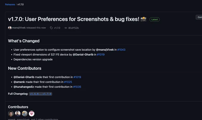 Release Notes