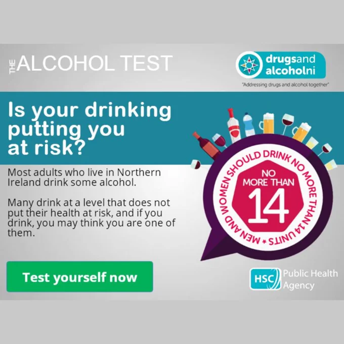 Graphic showing the alcohol MOT with the question: "Is your alcohol putting you at risk?"
