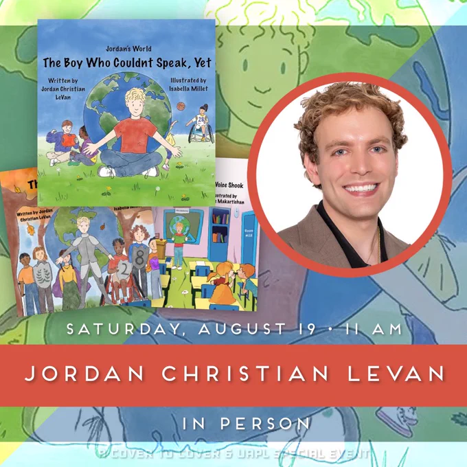 Promotion for author Jordan Christian LeVan’s visit on August 19, 2023 at 11 a.m. at the Upper Arlington Public Library.