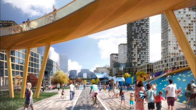 LeBreton Flats rendering