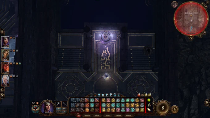 Aerial view of area showing maze like map that player needs to traverse