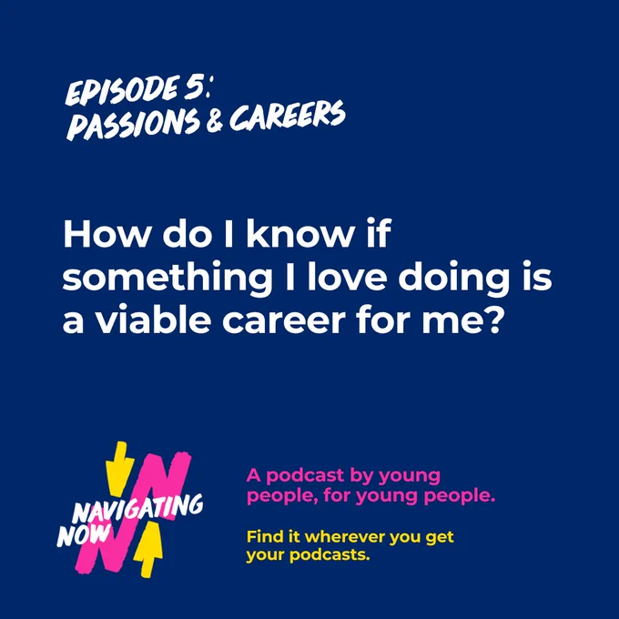 How do I know if something I love doing is a viable career for me? A question from our pod episode - Navigating Passions and Careers.