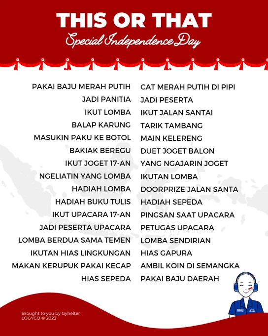 NOTE:

OPEN FOR PUBLIC.
Pamerkan pilihanmu di QRT ya!