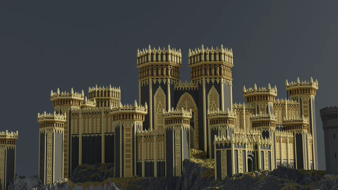 A work-in-progress recreation of Stormveil Castle from Elden Ring. The castle is built on a 2000x2000 scale and is roughly 70% complete after 170 hours. More updates to follow.