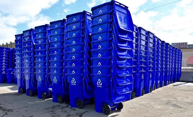 Picture: PWD Waste Reduction recycling carts