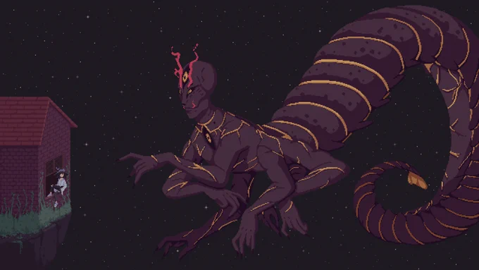 The summoning of a forbidden cosmic entity.