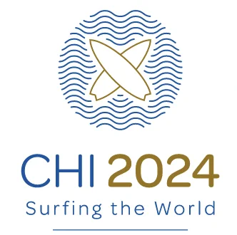 Original CHI 2024 logo that erases Native Hawaiians.