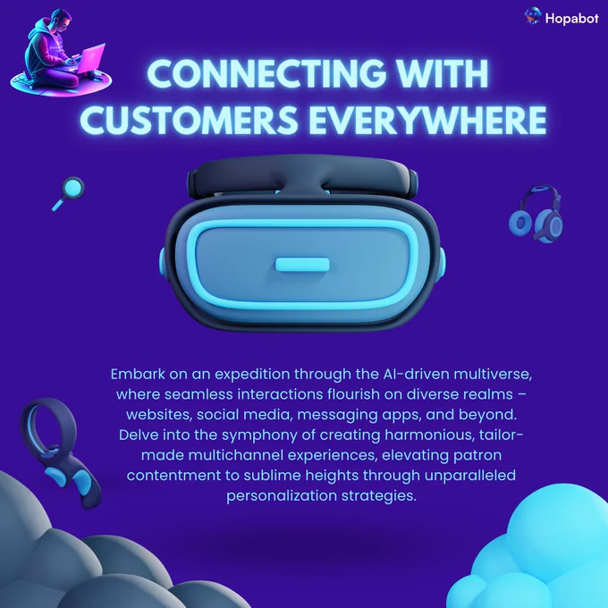 Seamless interactions, Websites, social media, messaging apps, and more, Multichannel experiences, Customer satisfaction and loyalty, AI-driven chatbots