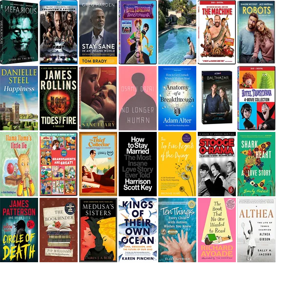 See what's new from your library